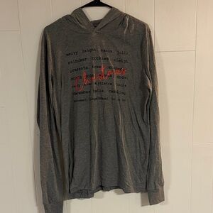 Bella Canvas Christmas Long Sleeve with Hood